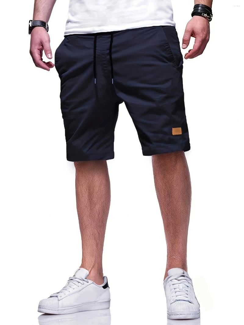 Men's Shorts Casual Short Bermuda Fitness Jogging Vintage Elastic Waist Cargo