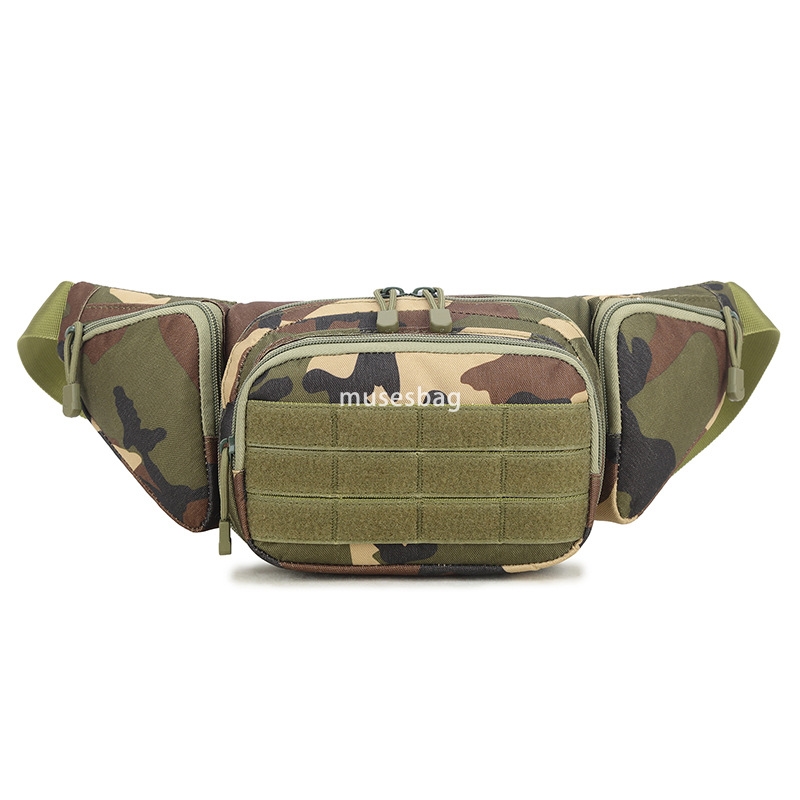 Tactical camouflage functional waist pack men's and women's satchel outdoor travel chest bag crossbody bag manufacturers spot