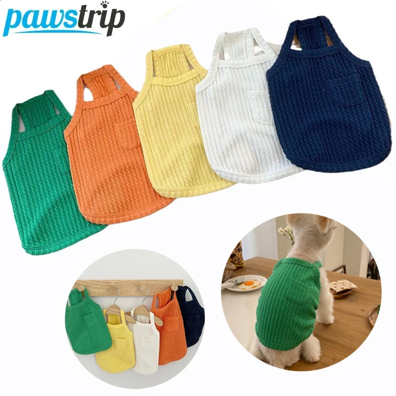 Summer Thin Vest Breathable For Small Dogs Chihuahua French Bulldog clothing Puppy Clothes Dog Accessories 240722