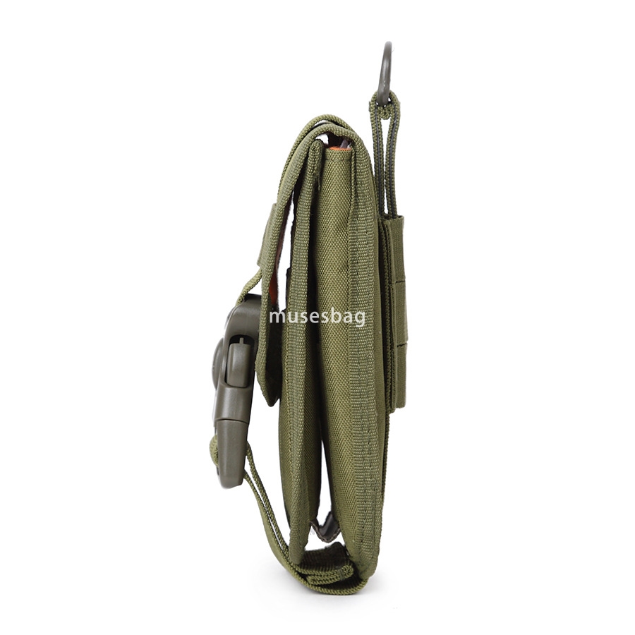 New mobile phone bag male horizontal cover belt bag mobile phone Fanny pack Male wear belt vertical tactical