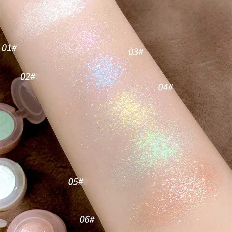Diamond eye shadow palette gorgeous shiny eye shadow gloss shiny highlights shadow shimmer cowboy grass weaving girl eye makeupW240730