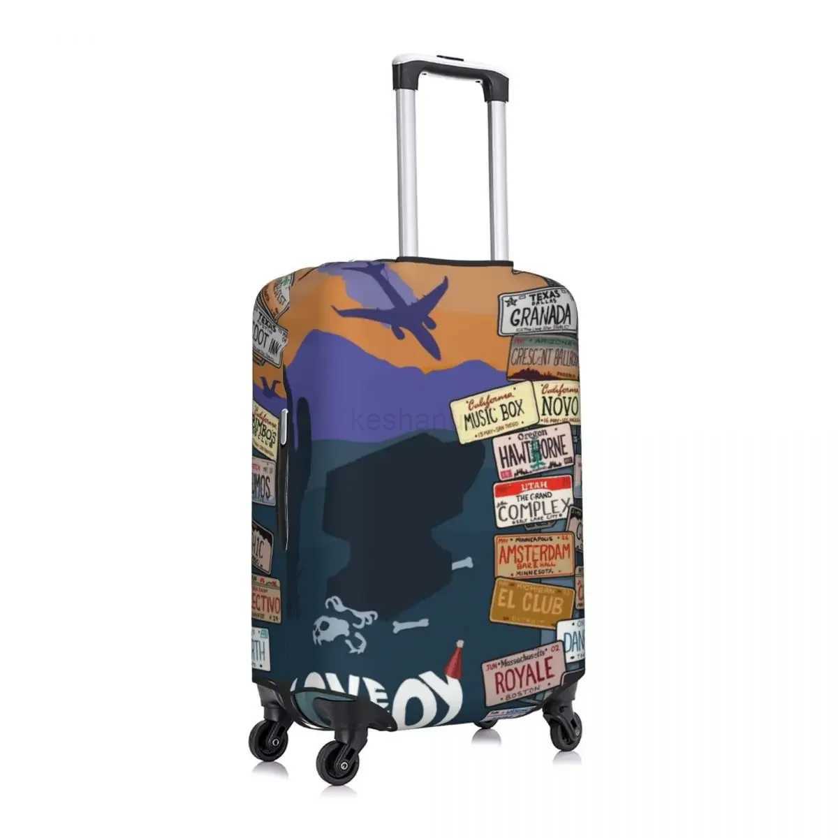 Lovejoy Tour 2023 Suitcase Cover New Album Business Holiday Elastic Luggage Case ProtectionXJ240723