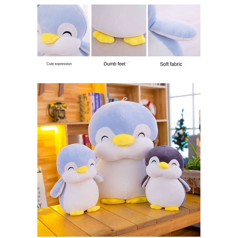 2555cm soft fat penguins plush stuffed cartoon animal doll fashion toy for kids baby lovely girls christmas birthday pillow