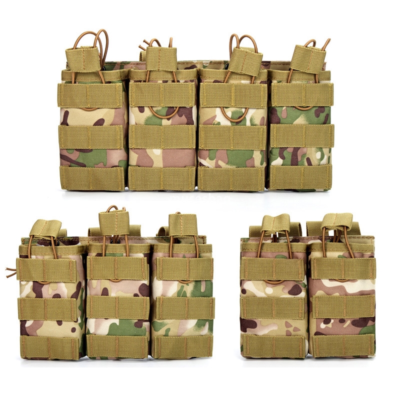 Tactical triple magazine bag double quadruple field Molle accessory bag Storage bag Intercom bag wholesale