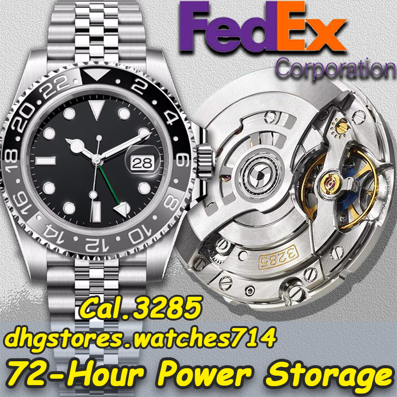 Mens Watch High Quality Luxury Watch 904L Clean factory Top 3285 Watch Automatic Mechanical Movement 1:1 Ceramic Circle Gmt Standard Time 40mm WaterProof 2024 Wayne