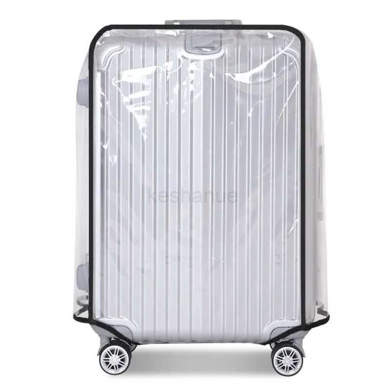 18 to 30 Luggage Cover Protector Bag PVC Clear Plastic Suitcase Cover Protectors Travel Luggage Sleeve ProtectorXJ240723