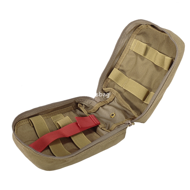 Outdoor sports waterproof Tactical Fanny Pack MOLLE Mount System Medical Pack Nylon 1000D in stock