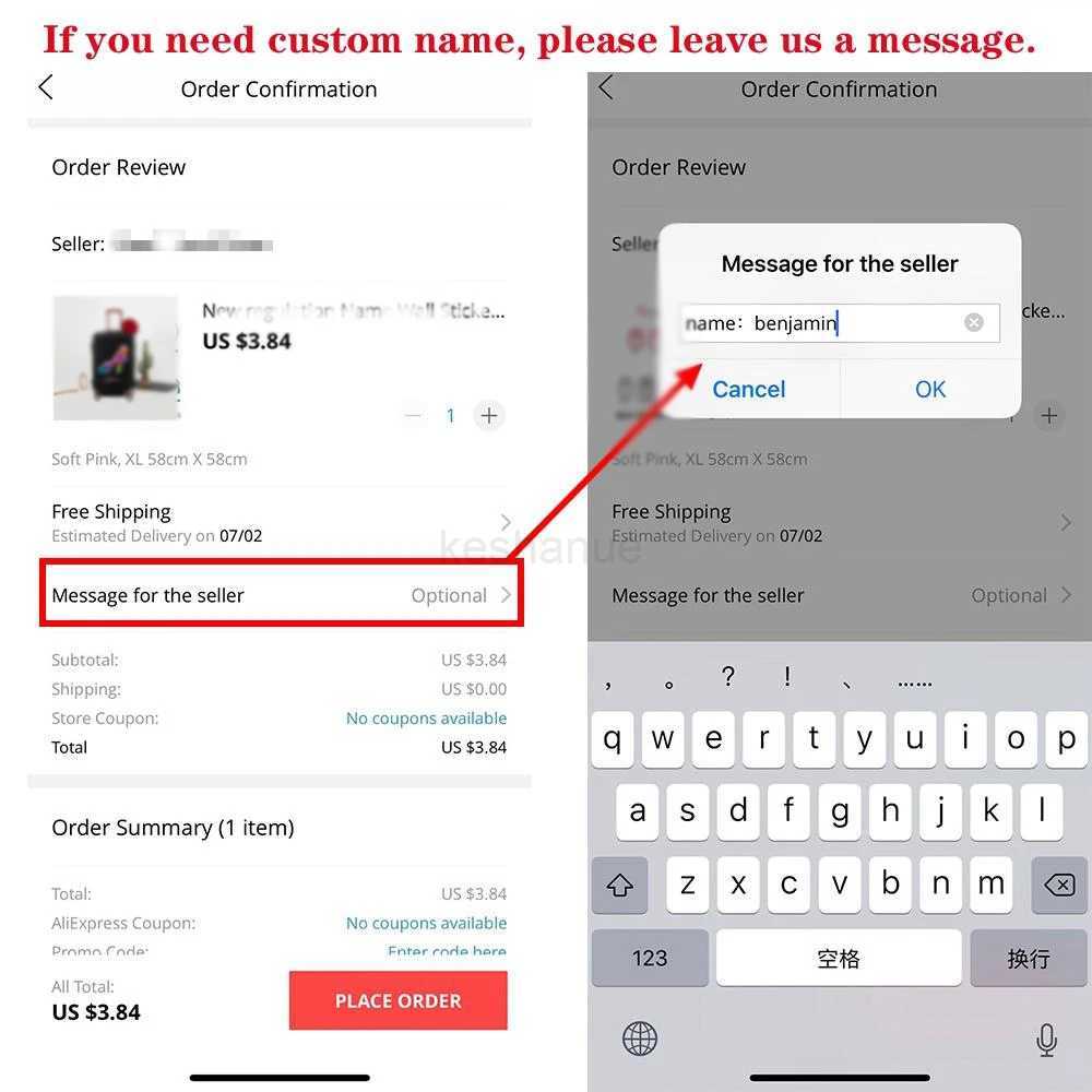 Stretch Luggage Cover Custom Name Personalized Print Dust Cover 18-28 Inch Protective Cover Removable Dust BagXJ240723