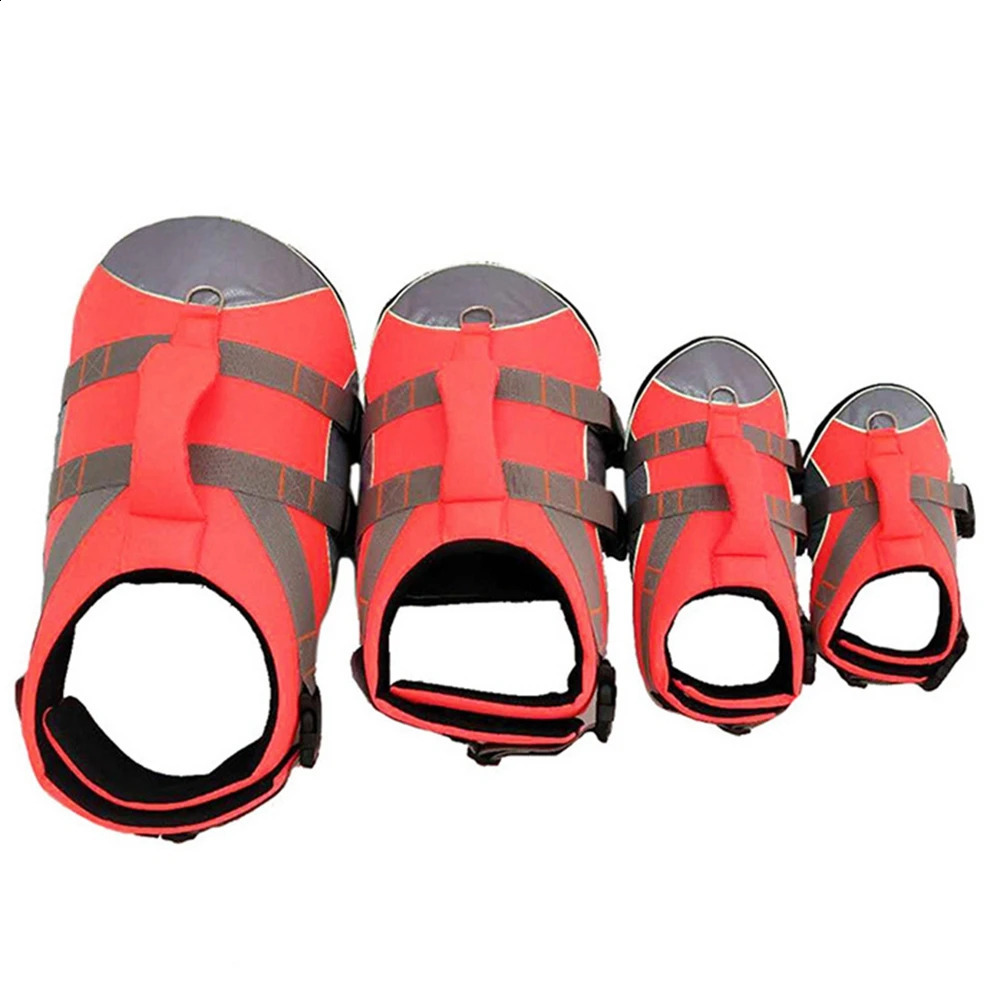 Life Jacket Swimming Lightweight Pet Lifesaver with Lift Handle Leash Ring Puppy Safety Vest for Small Medium Large Dog 240722