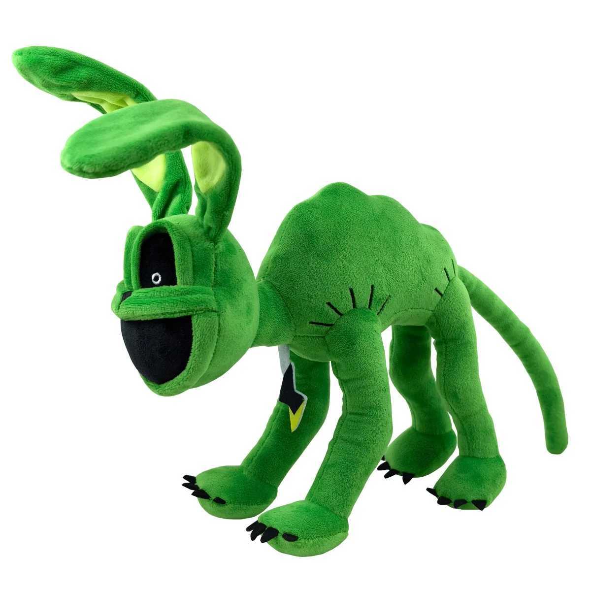 New Christmas Gift Stuffed Plush s Kaii Catnap plush smiling small plush toy movie stuffed green big mouth cat Nap Peluches toy childrens gift C251202