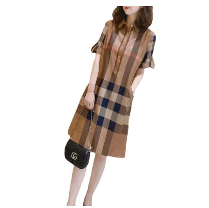 2023 Summer Luxury Brand Designer Dress Fashion Letter Print Dress Slim Quick Dry Mini Skirt American Women's Casual M-XXXL