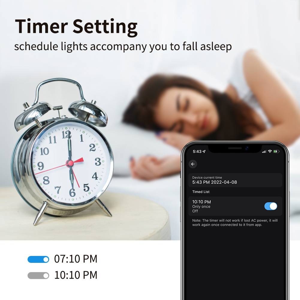 Smart Light Bulbs with Remote 9W 10W E27 800LM LED Color Changing Lights Bulb WiFi Blue tooth 5.0 Warm to Cool White Dimmable RGB Home Lighting Work w