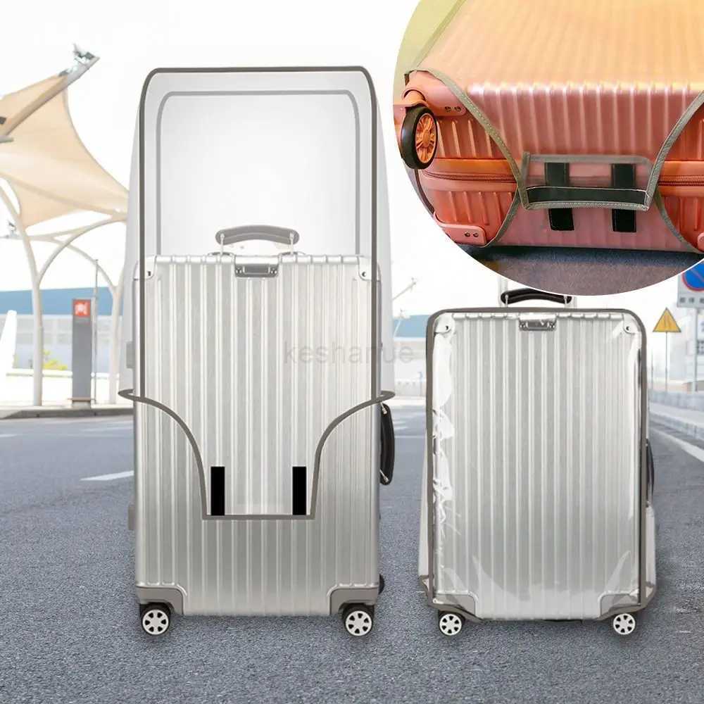 Transparent Travel Luggage Cover Waterproof Luggage Protector Covers Dustproof Protector Covers for 16-30 Inch Suitcase CaseXJ240723