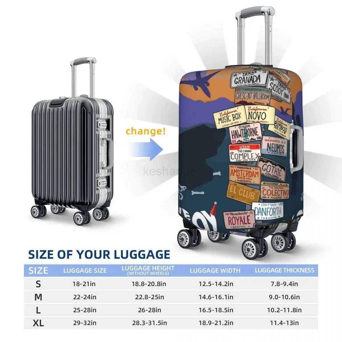 Lovejoy Tour 2023 Suitcase Cover New Album Business Holiday Elastic Luggage Case ProtectionXJ240723