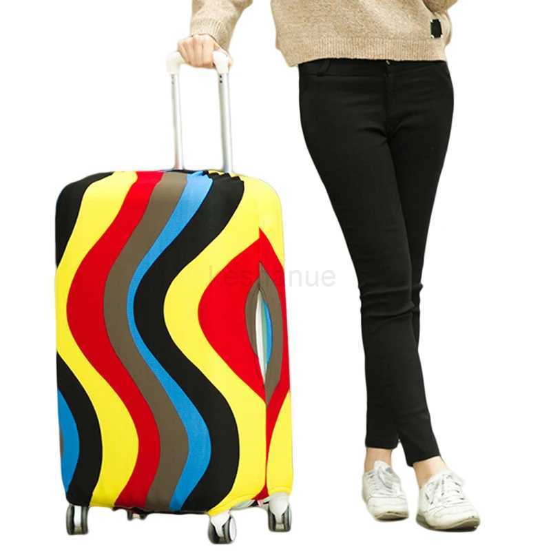 Suitcase Cover Travel On Road Luggage Cover Protective Trolley Case Travel Luggage Dust Cover For 18 To 30inchXJ240723