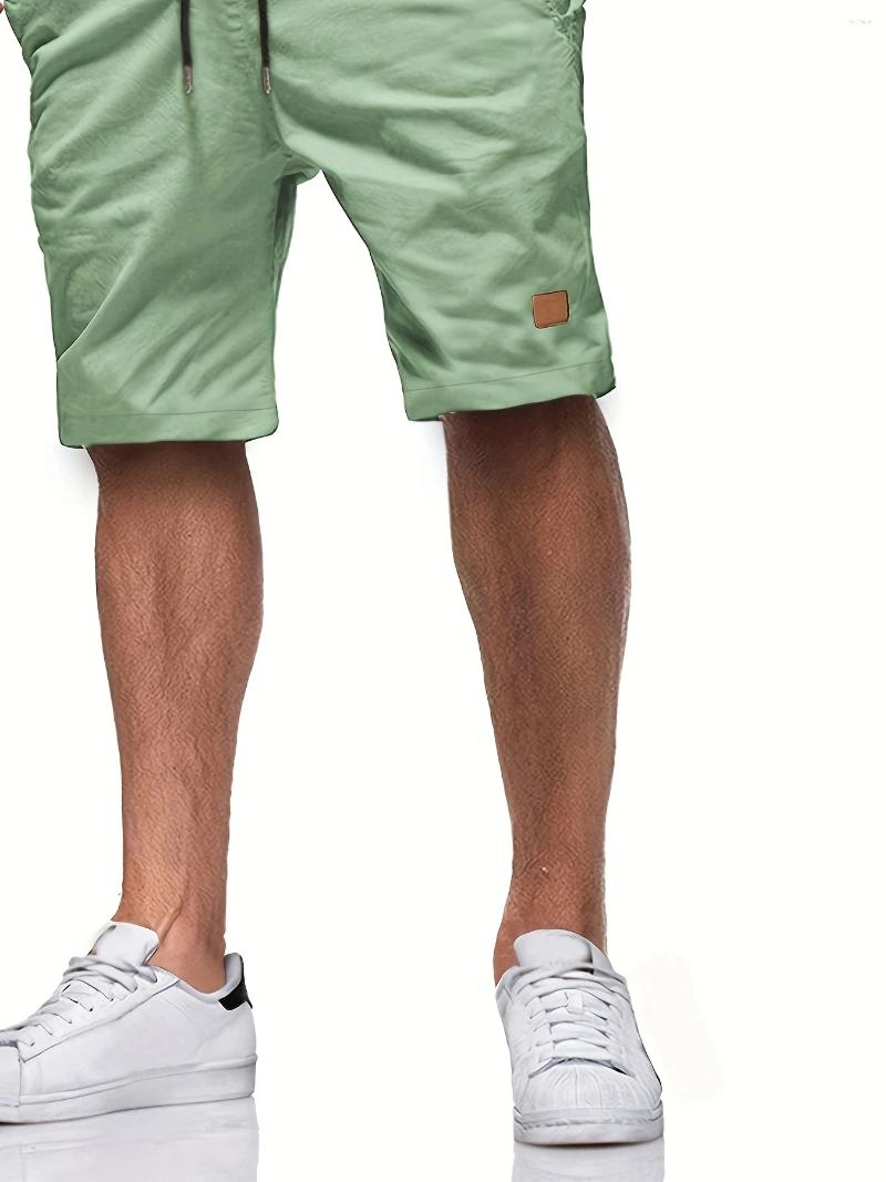 Men's Shorts Casual Short Bermuda Fitness Jogging Vintage Elastic Waist Cargo