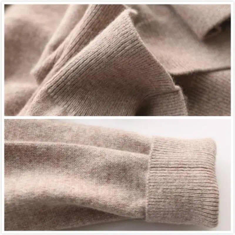 Men's Sweaters Men Cashmere Sweater Autumn Winter Soft Warm Jumper Robe Hombre Pull Homme Hiver Pullover V-Neck O-Neck Knitted