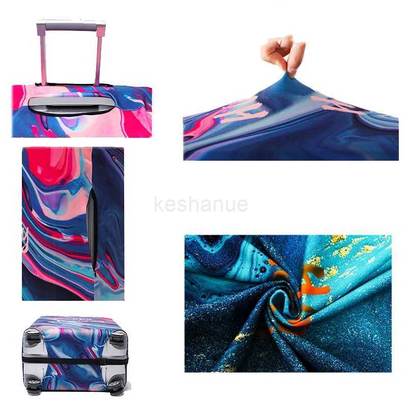 Designer Elastic Luggage Cover Luggage Protective Covers for 18-32 Inch Trolley Case Suitcase Case Dust Cover Travel AccessoriesXJ240723