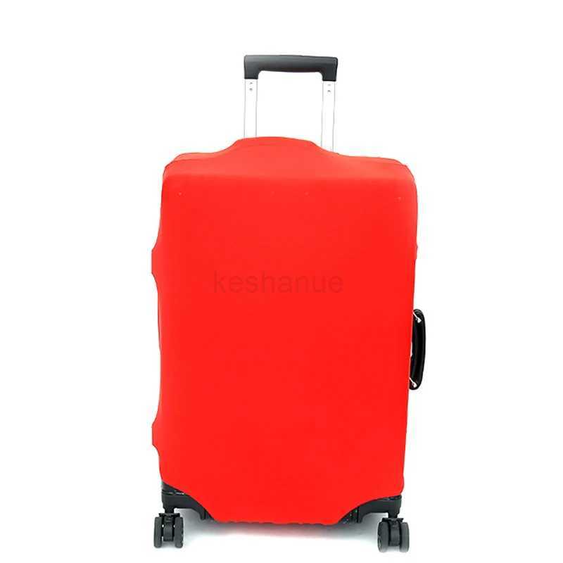 Dropshipping Unisex Elastic Baggage Covers Suitcase Protector For 18 To 32 Inch Travel Accessories Luggage Supplies Dust CoverXJ240723