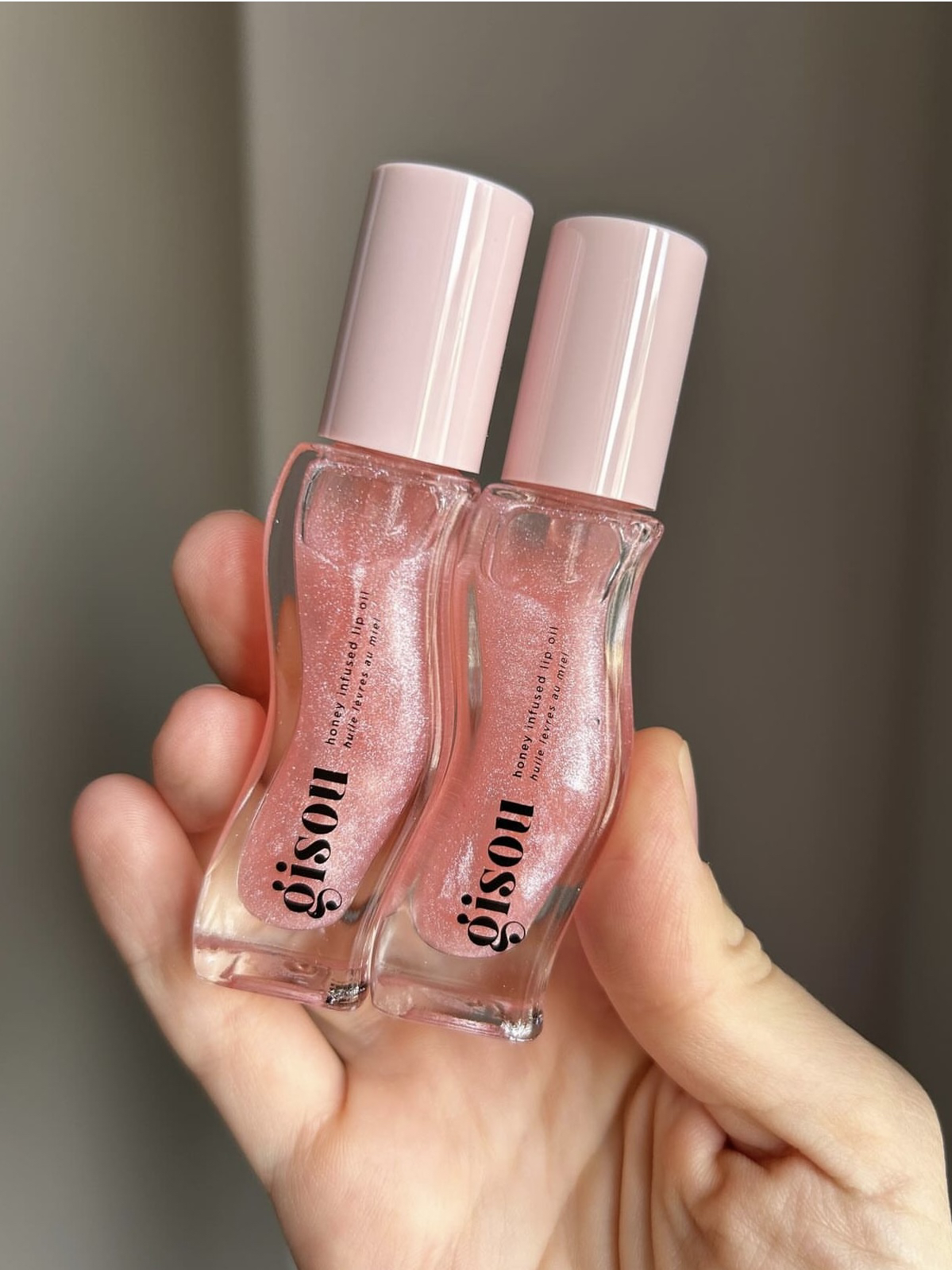 10A 8ml Gisou Oil Moisturizing Lipglo Coconut Frost Gold Mango Paion Punch Strawberry Sorbet Cherry on the Cake Make Up plumping Honey Infused Lip be4