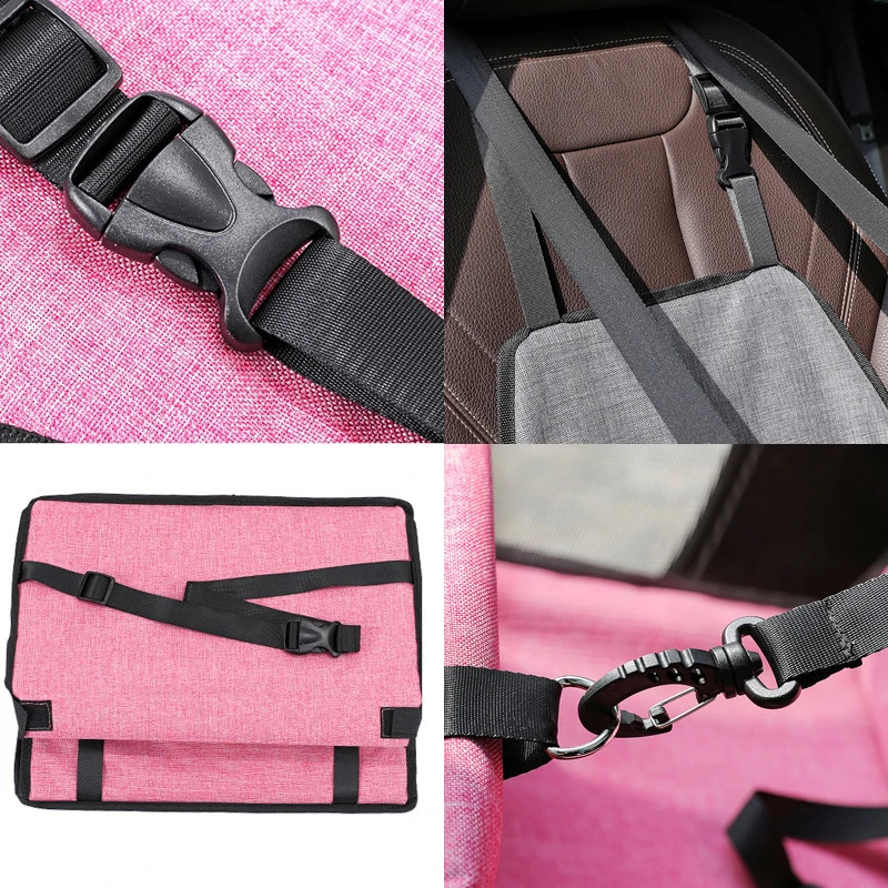 Cover Folding Hammock Carriers Bag Basket Carrying for Cats Stable Foldable Travel Pet Dog Car Seat