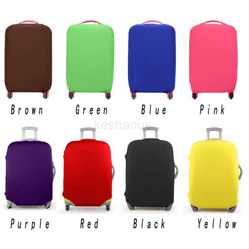 Travel Luggage Suitcase Protective Cover Trolley Case Travel Luggage Dust Cover Travel Accessories Packing Organizer Multi ColorXJ240723