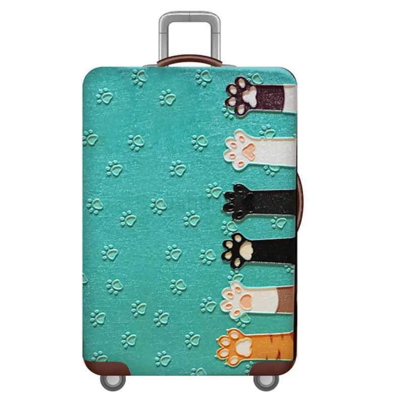 Thick Elastic Luggage Protective Cover Zipper Suit For 18-32 inch Bag Suitcase Covers Trolley Cover Travel AccessoriesXJ240723