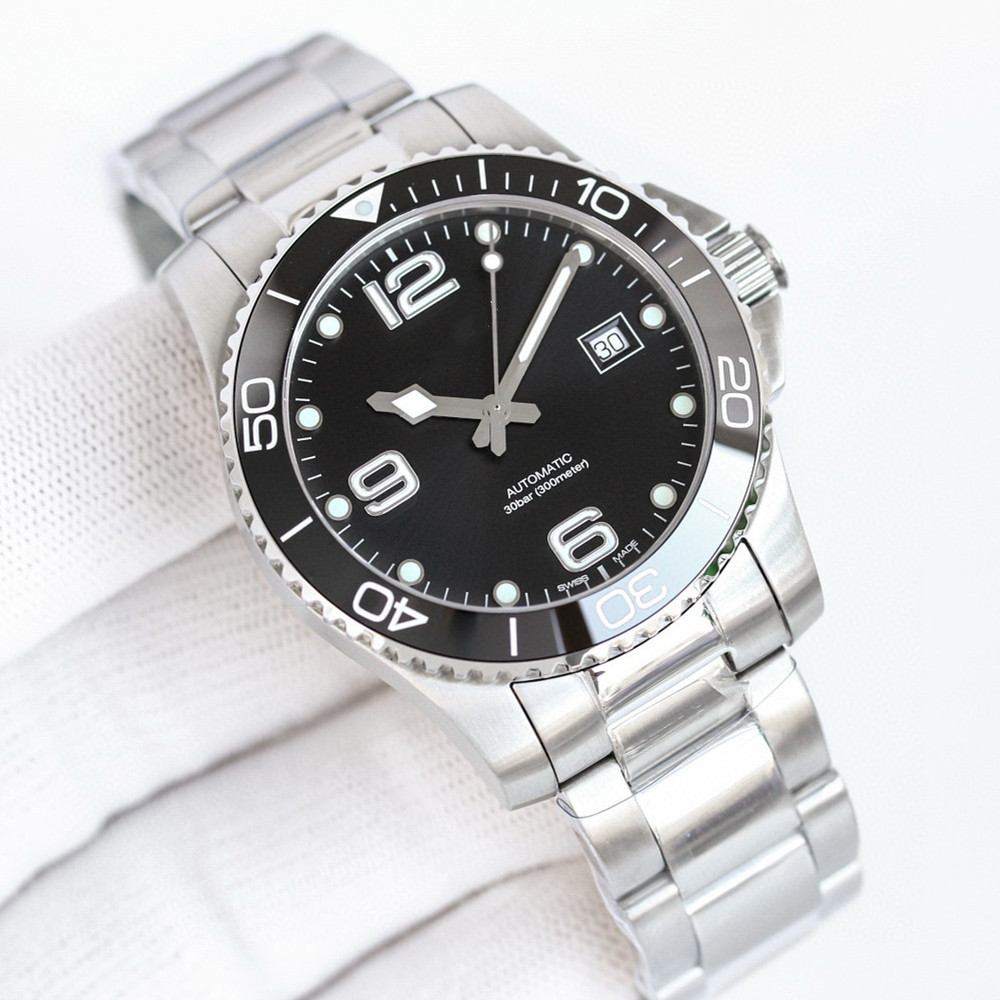 Conquest L3.781.4.56.6 AAAAA 5A Quality ZF Factory Superclone 41MM Mens Watches Automatic Mechanical Clone ETA-2824 Movement Steel Concas Ceramic Bezel Watch