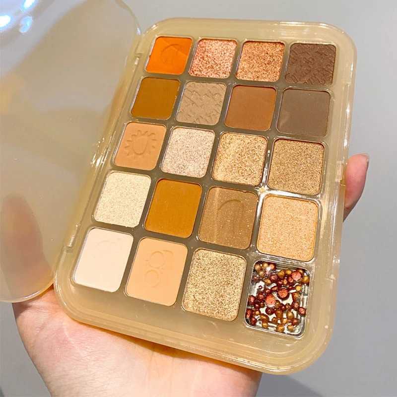 20 colors of eye shadow palette South Korean makeup Rare beautiful girl Cheap and small makeup Daily Christmas gift Original makeupW240730