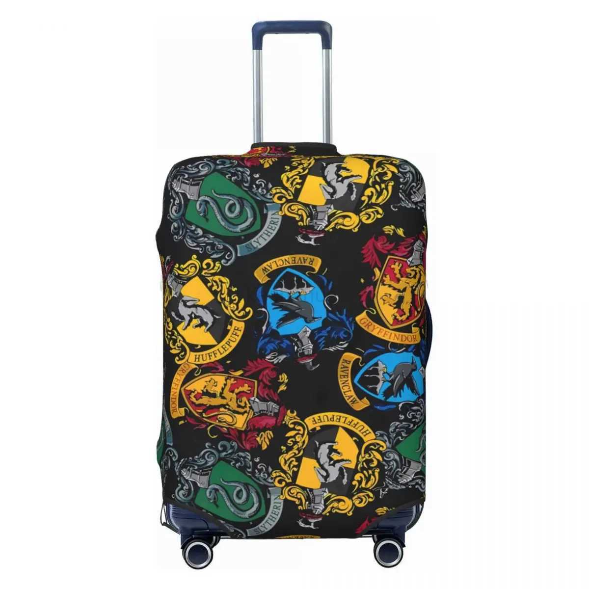 Harrys Movie Suitcase Cover Magical Cartoon Flight Business Strectch Luggage Case ProtectionXJ240723