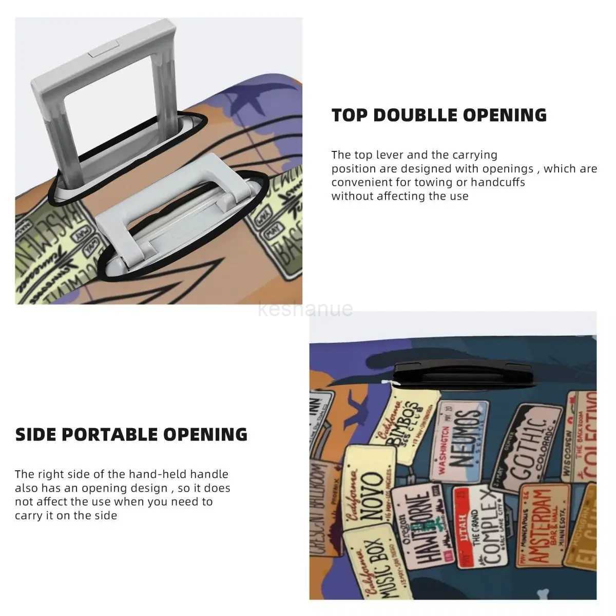 Lovejoy Tour 2023 Suitcase Cover New Album Business Holiday Elastic Luggage Case ProtectionXJ240723