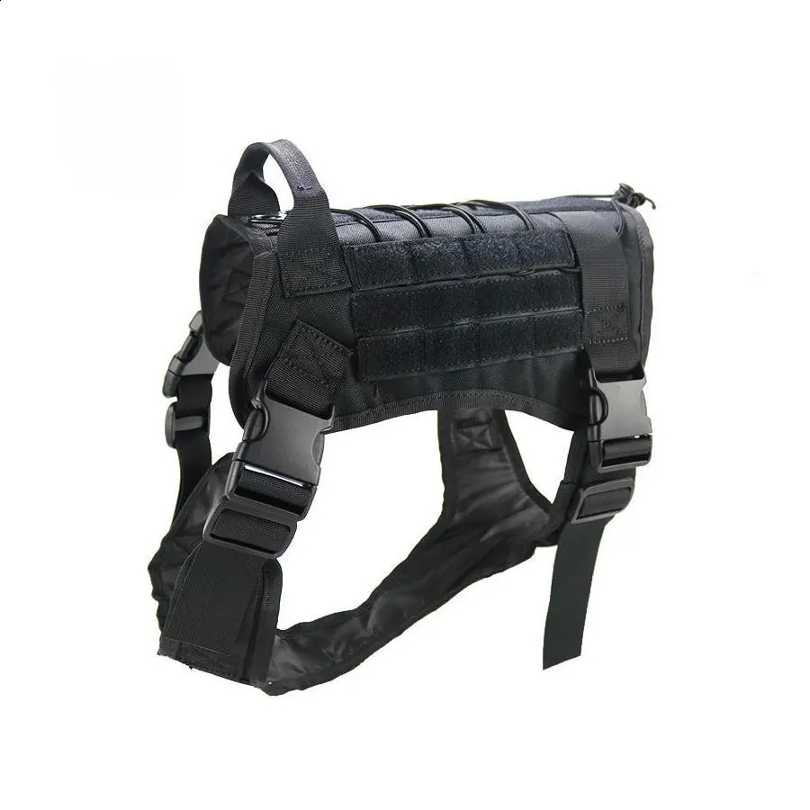 Back Lead Package Outdoor Training Clothing Medium Large Dog Vest Nylon Chest Strap 240722