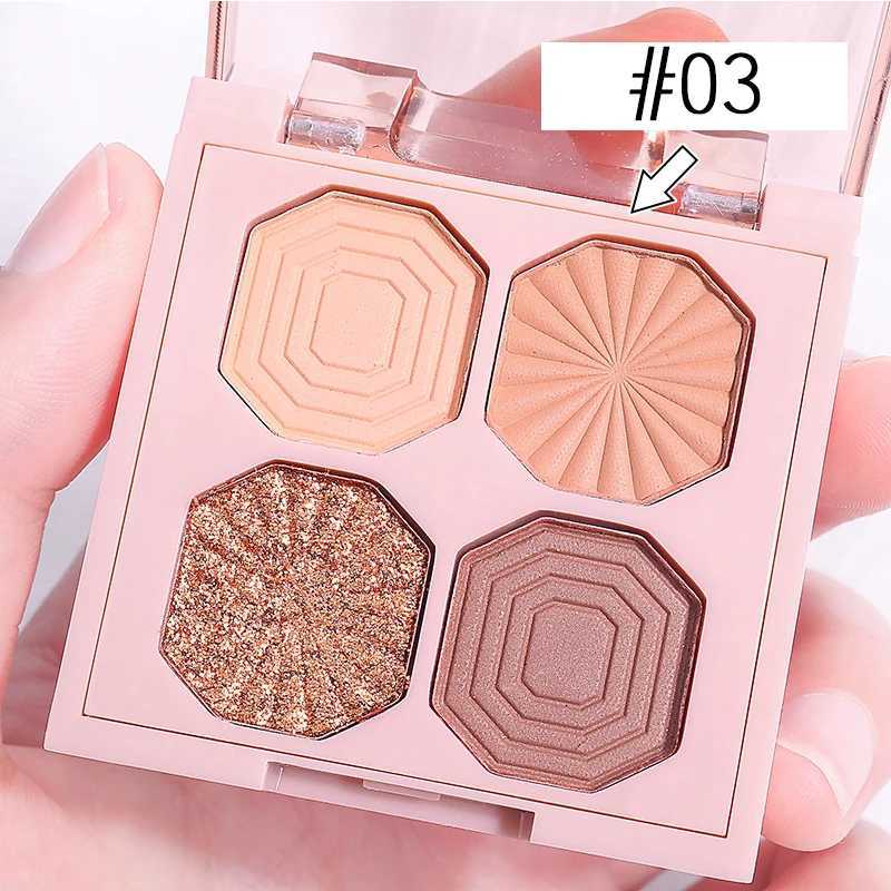 Mini eye shadow Palette Shining Korean eye shadow Panel Rare Beauty Girl Original Cheap Makeup Female Matte Naked ShadowW240730