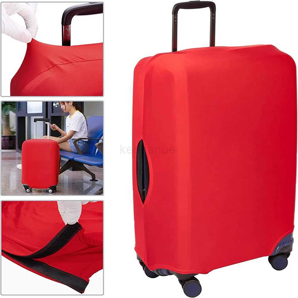 Travel Suitcase Protective Cover Chest Print Traveling Accessories Elastic Protector Baggage Dust Bag for 18-32 Luggage CaseXJ240723