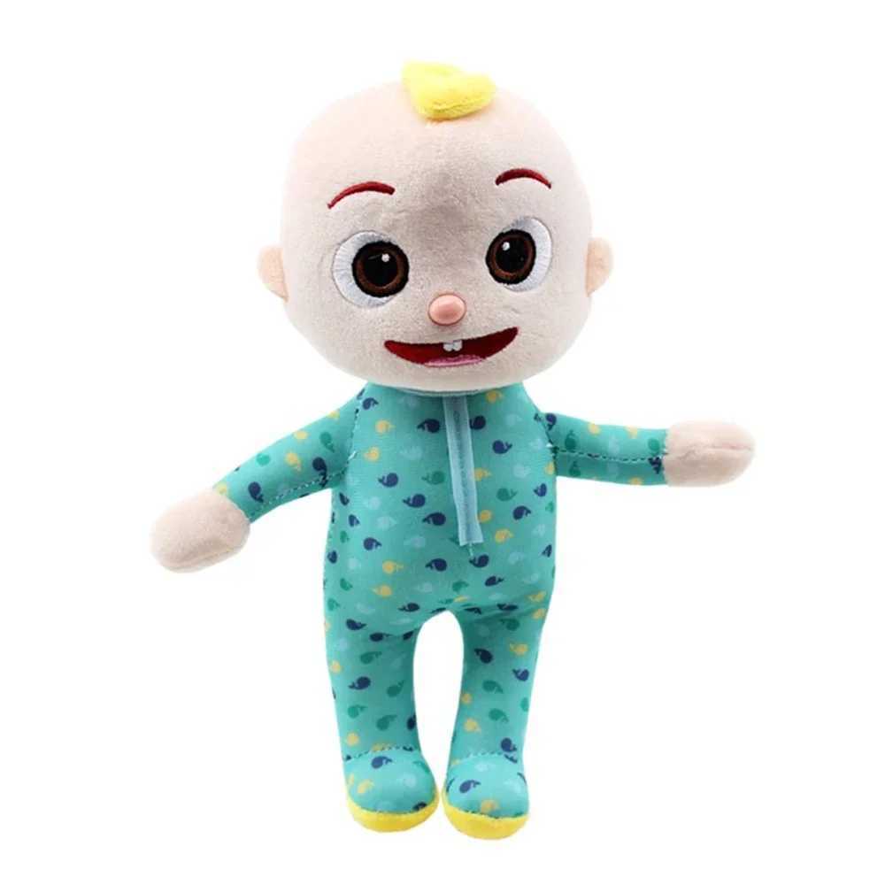 Stuffed Plush Animals Hot 20cm cocomeloned plush doll cartoon family JJ dad mom sister stuffed soft plush childrens gift H240710