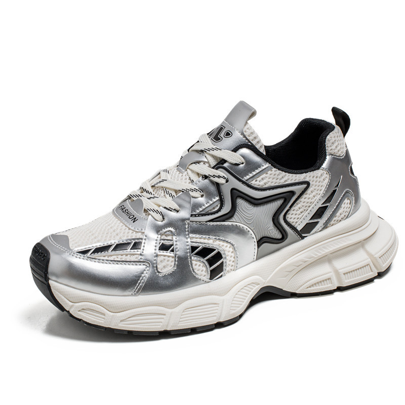 Men Sneakers Hot Sale Athleisure Shoes Wear-Resistant Thick-Sole Breathable Clunky Shoes Sports Shoes Running Shoes Free shipping