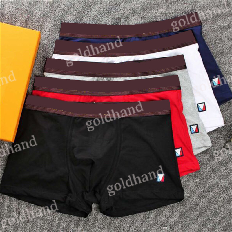 Fashion Men Underpants Designer Breathable Boxers Sports Luxury Brand V Printed Mens Underwear
