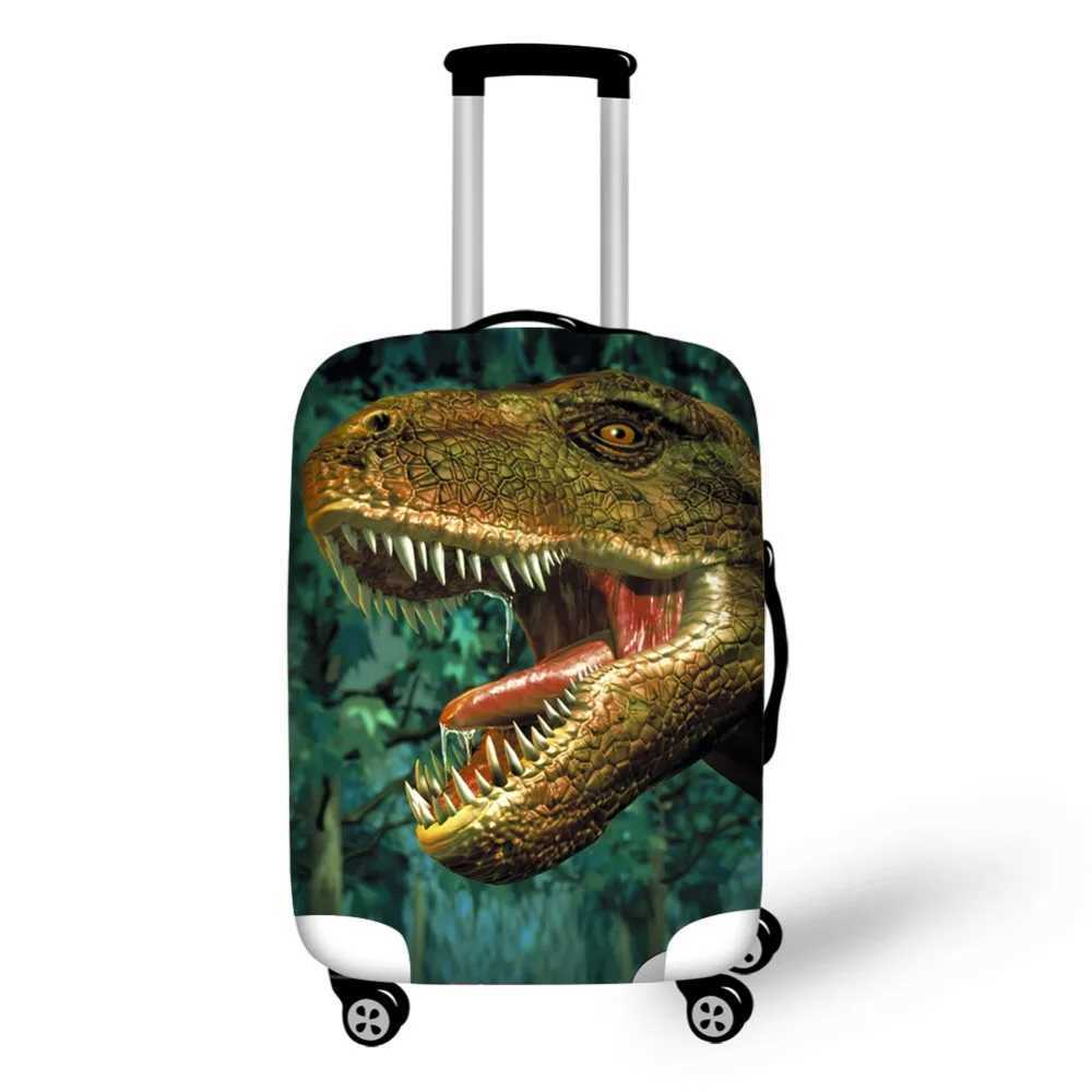 luggage travel suitcase Cover dinosaur Prints luggage Protective Cover Elastic Travel Accessories Trolley Case Cover With ZipperXJ240723
