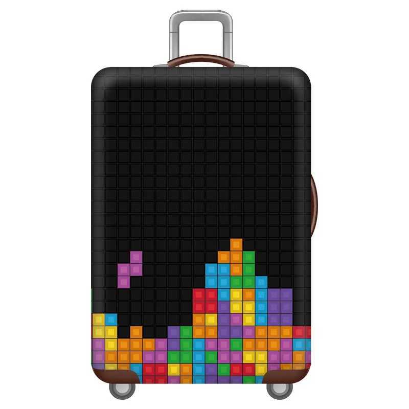 Thicken Luggage Cover Elastic Fabric Luggage Protective Covers Travel Accessories Suitable For 18-32 inch Trolley Case CoverXJ240723