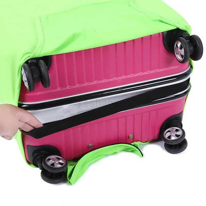 Luggage Cover Stretch Fabric Suitcase Protector Baggage Dust Case Cover Suitable for18-32Inch Suitcase Case Travel Organizer BagXJ240723