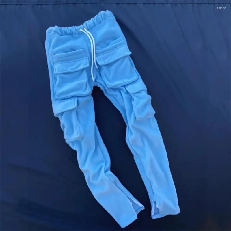 2025 S Fashion Designer Men S Pants Stacked Jogger Cargo Sweatpants Men Top Selg Products Custom Track Pocket Man