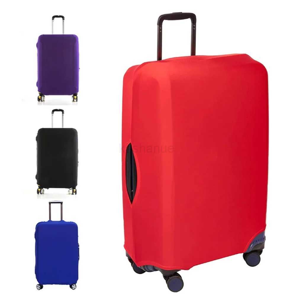 Solid color Travel suitcase dust cover Luggage Protective Cover For 18-28 inch Trolley case dust cover Travel AccessoriesXJ240723