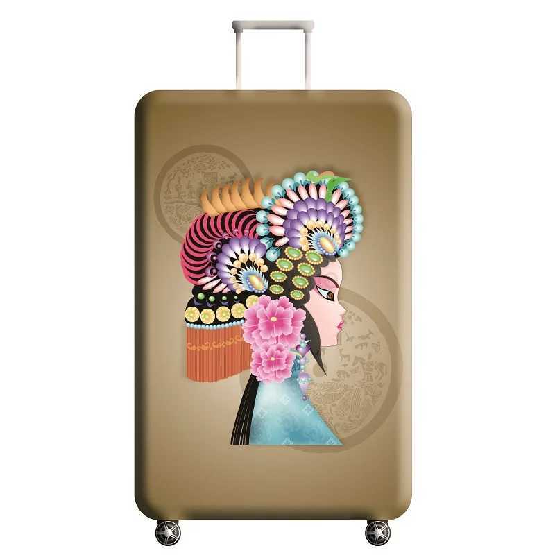 Luggage Protective Cover Removeable Suitcase Dustproof Cover Trolley Case Trip Suppliy Wear-resistant Travel AccessoriesXJ240723