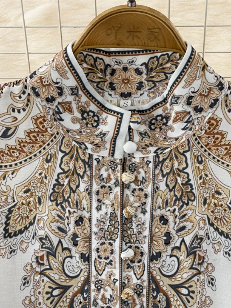 Women Vintage Long Dress Fashion Print A-line Ruffled Elegant Floral Party Dresses Ladies Long Sleeve Casual Long Robe Vestidos 240723