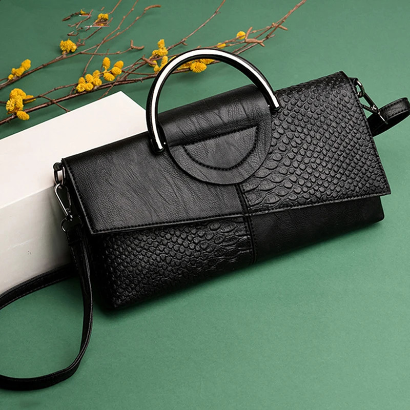 Patterned Handbag Korean Version With Personality And Grandeur Fashionable And Trendy Womens Versatile Handbag 240729