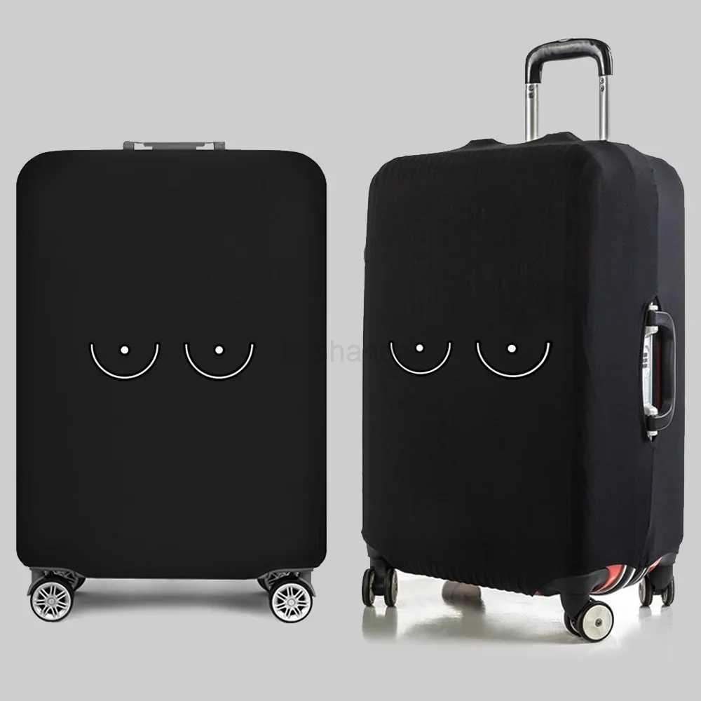 Fashion Travel Essentials Suitcase Cover Funny Print for 18-32 Inch Traveling Accessories Protective Trolley Luggage Covers CaseXJ240723
