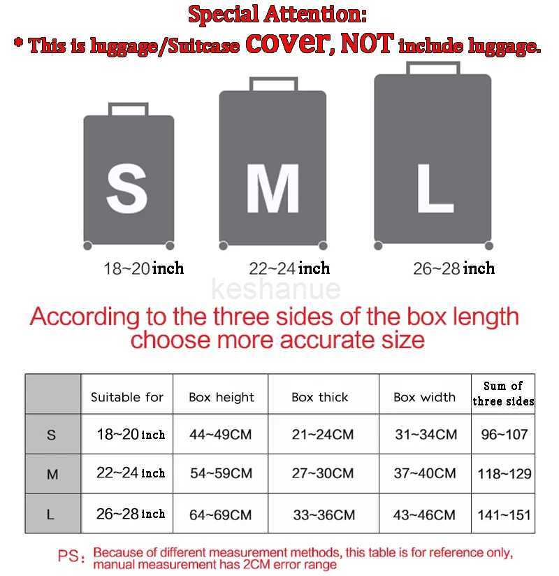 Mandala Datura Flower Luggage Cover Travel Accessories Trolley Case Baggage Protective Covers Anti-dust Suitcase CoverXJ240723