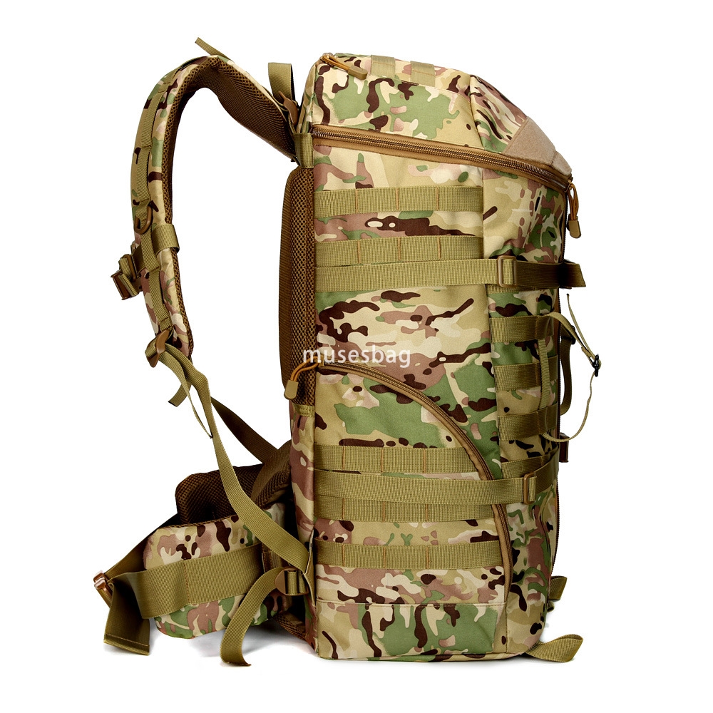 Large capacity backpack army camouflage backpack special combat multi-functional outdoor sports travel tactical backpack