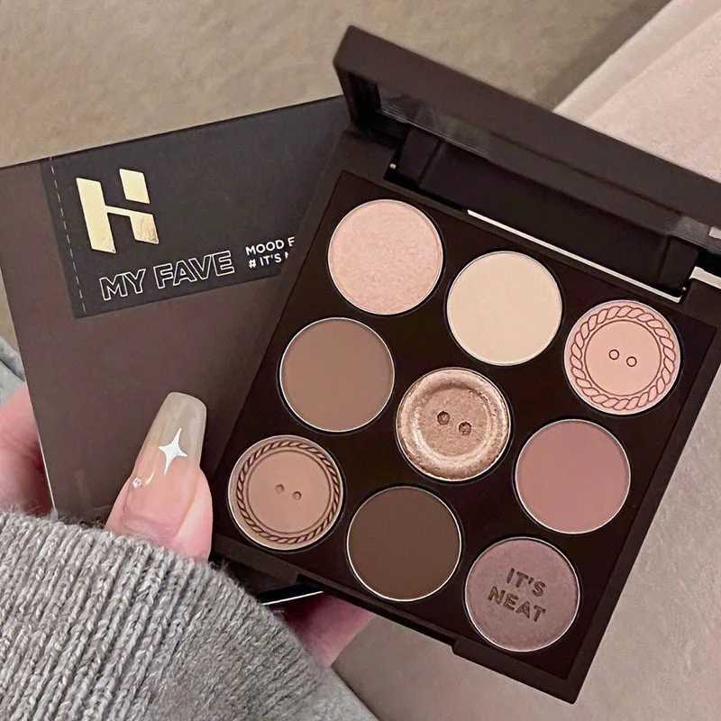Eyeshadow color palette high pigment matte glitter shimmer nude smoke cream powder mixable professional makeup color paletteW240730