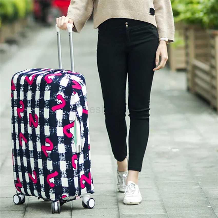 Travel Luggage Suitcase Protective Cover Trolley Case Travel Luggage Dust Cover Travel Accessories Apply(Only Cover)XJ240723